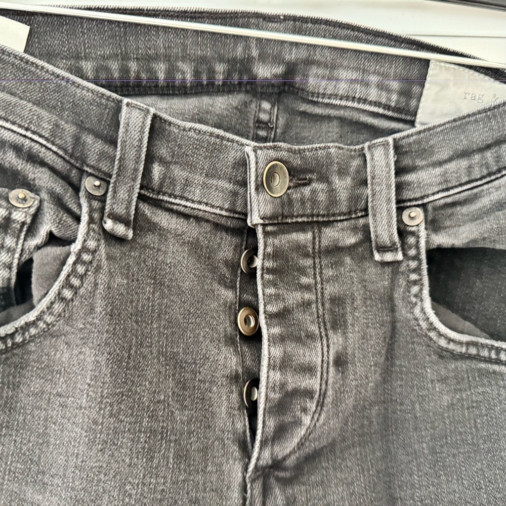 MENS RAG & BONE STANDARD ISSUE SKINNY LEG FIT 1 DENIM-SIZE 31 WAIST/ 33INSEAM - Picture 5 of 5